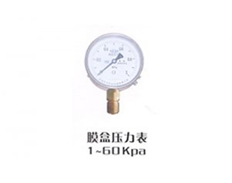 YE系列膜盒压力表